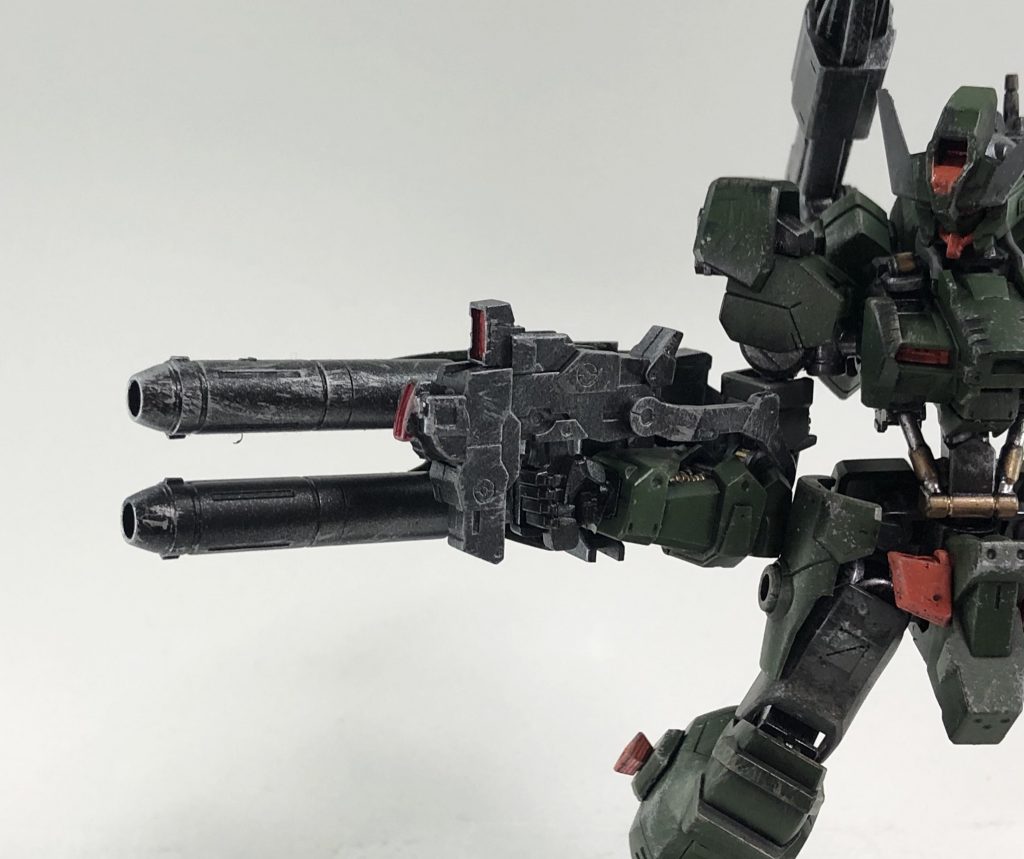 ツインキャノンのトリガーらへんは30MMを使ってみました