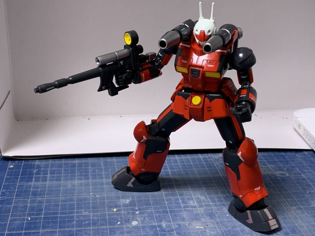 太ももは赤黒逆にすればよかったかぁ？
いやラインがジャージぽいんだろうなぁ