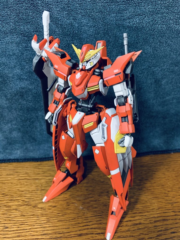 機体外装•武装共に厄災戦時のままであり、現代化改修されたバルバトスルプスレクスやキマリスヴィダール等と比較すると、素の機体性能は一段劣るが、ナノラミネート装甲を容易く断ち切る大剣や、唯一無二の遠隔兵器、オリジナルの阿頼耶識など、前述の機体と対峙しても引けを取らない機体となっている。