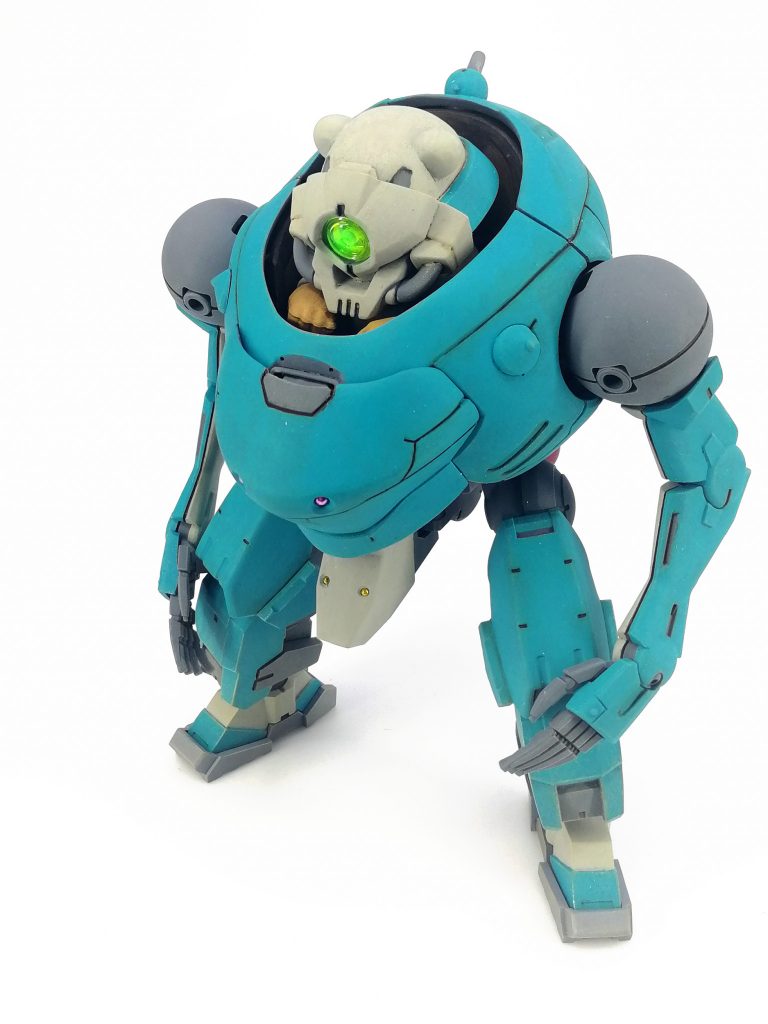 おまけでヘルメット。宇宙用ポルタノヴァに耳追加しただけです。