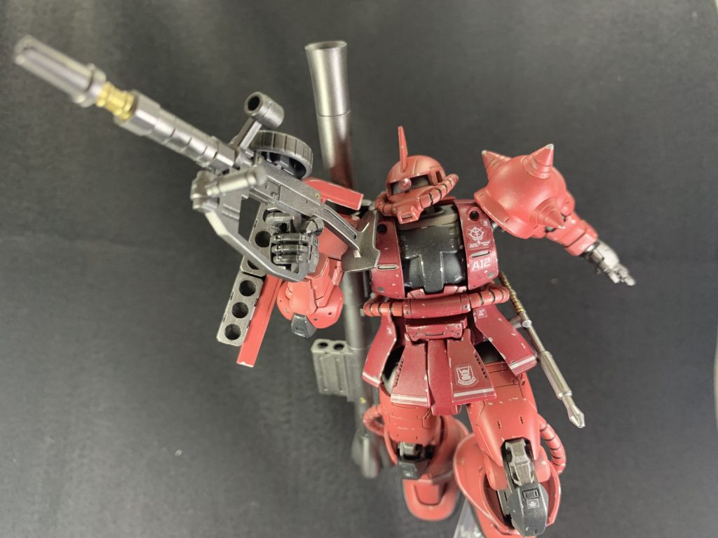 パケ絵っぽく。
今回は付属のマーキングシールを使ったけど、やはり水転写デカールの方がいいです。