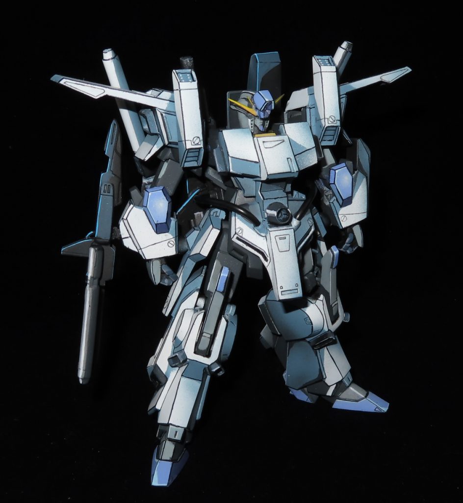 1/144 FAZZ（旧1/144フルアーマーZZ改造）–4枚目/制作者：今日