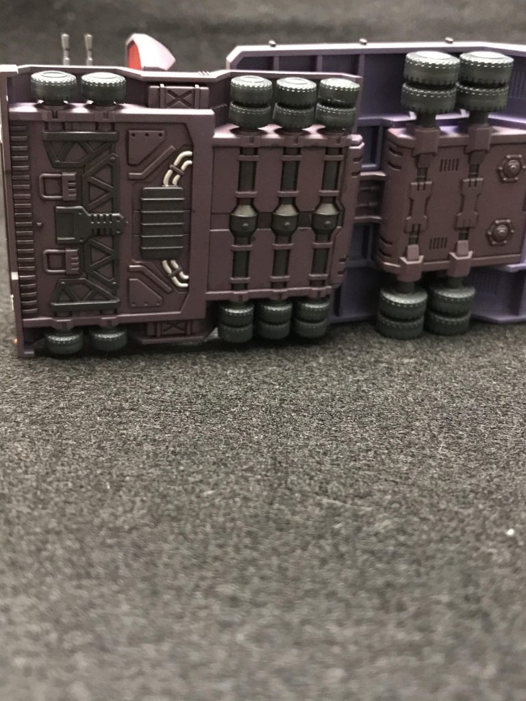 裏面を筆塗り。