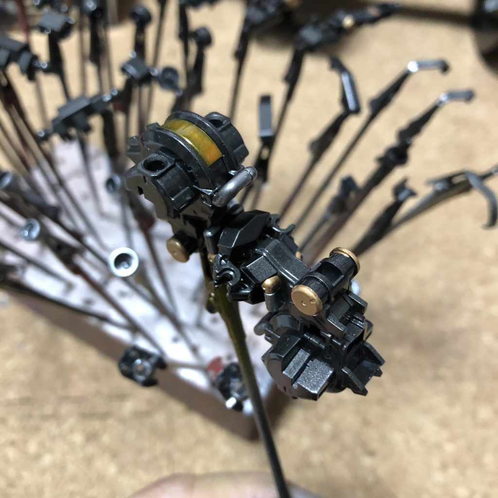 塗装を済ませたら、こんな感じになります