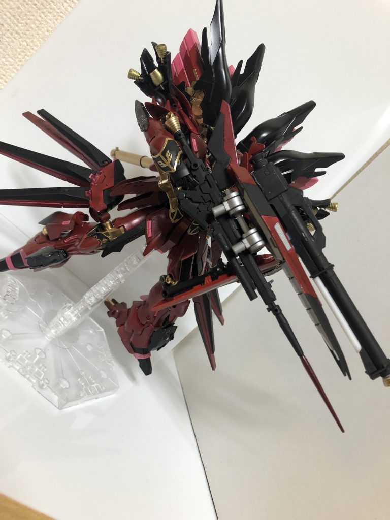 HGUC 赤黒い彗星シナンジュ皇帝–4枚目/制作者：gaogaosan