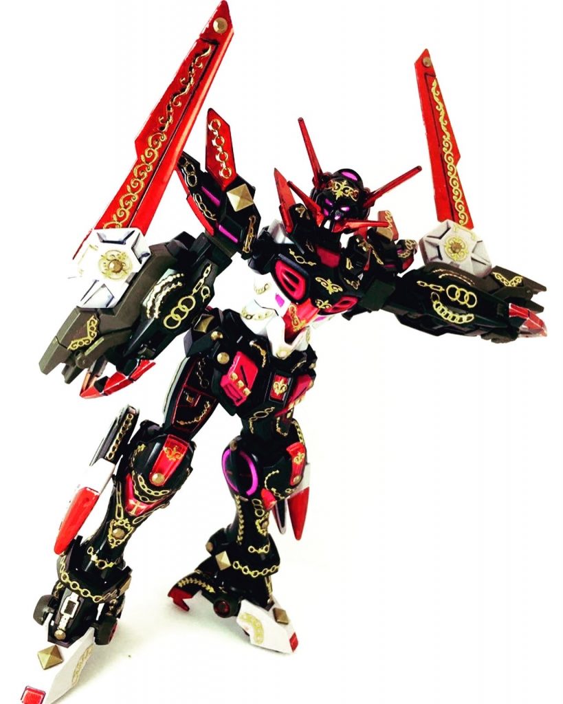 ガンダム G-エルス 部分塗装+デコり–3枚目/制作者:会長