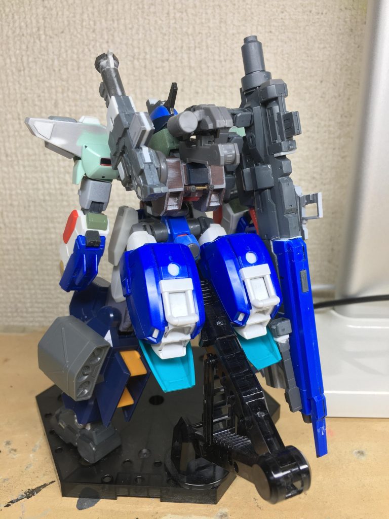 塗装前後ろから