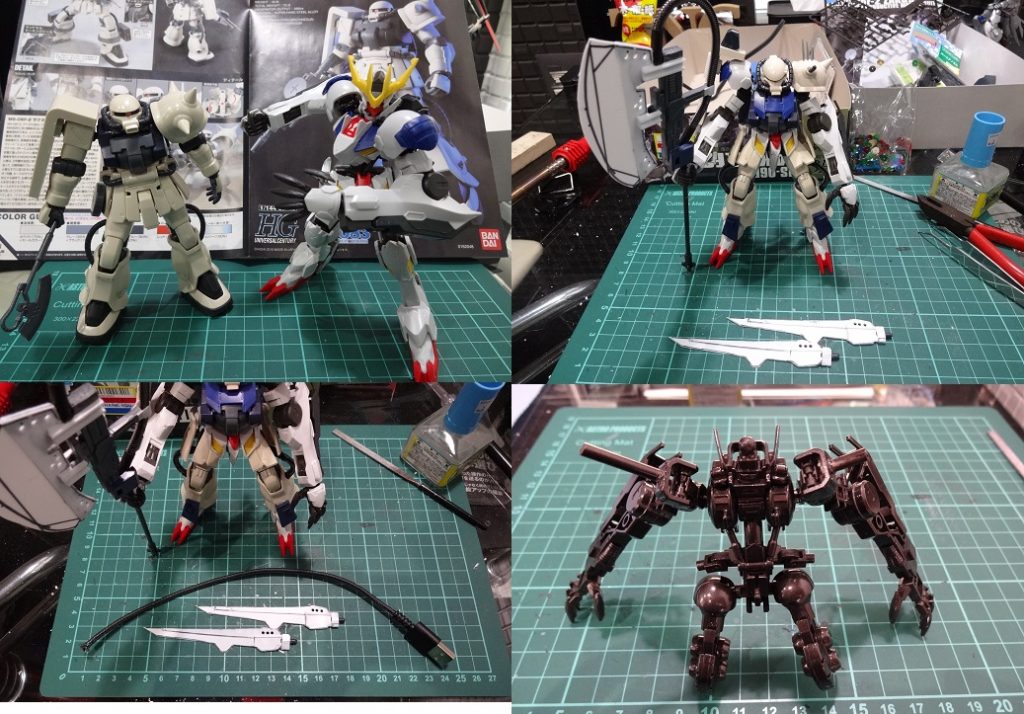 なんで鉄血の世界にザクフレームないの！？と思っていたら①鉄血コンの開始②妖精帝國　神曲③フリージアン　馬④鉄血エンディング曲　フリージアもうね。作るしかない。それにしてもフリージアとフリージアンであんなにも違うとは。