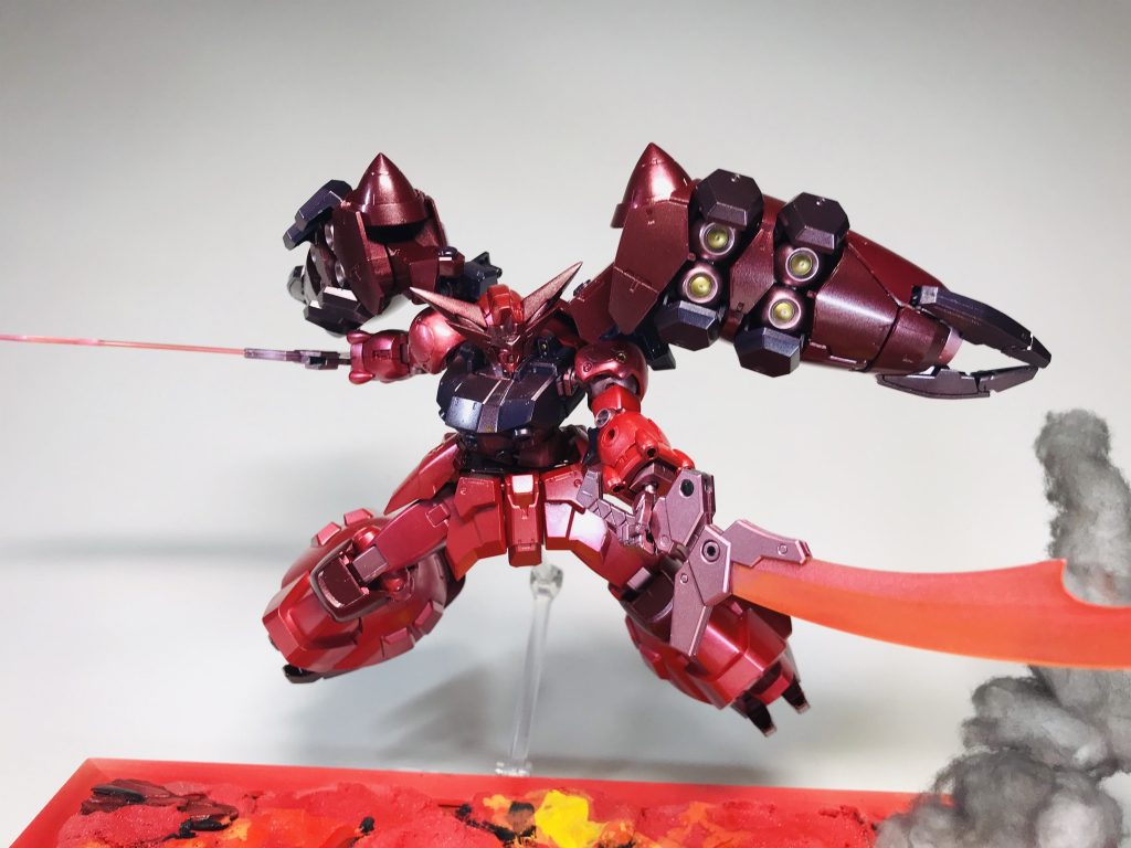 ガンダムGP-羅刹(鬼トランザムver.)–3枚目/制作者：ぶしはめん