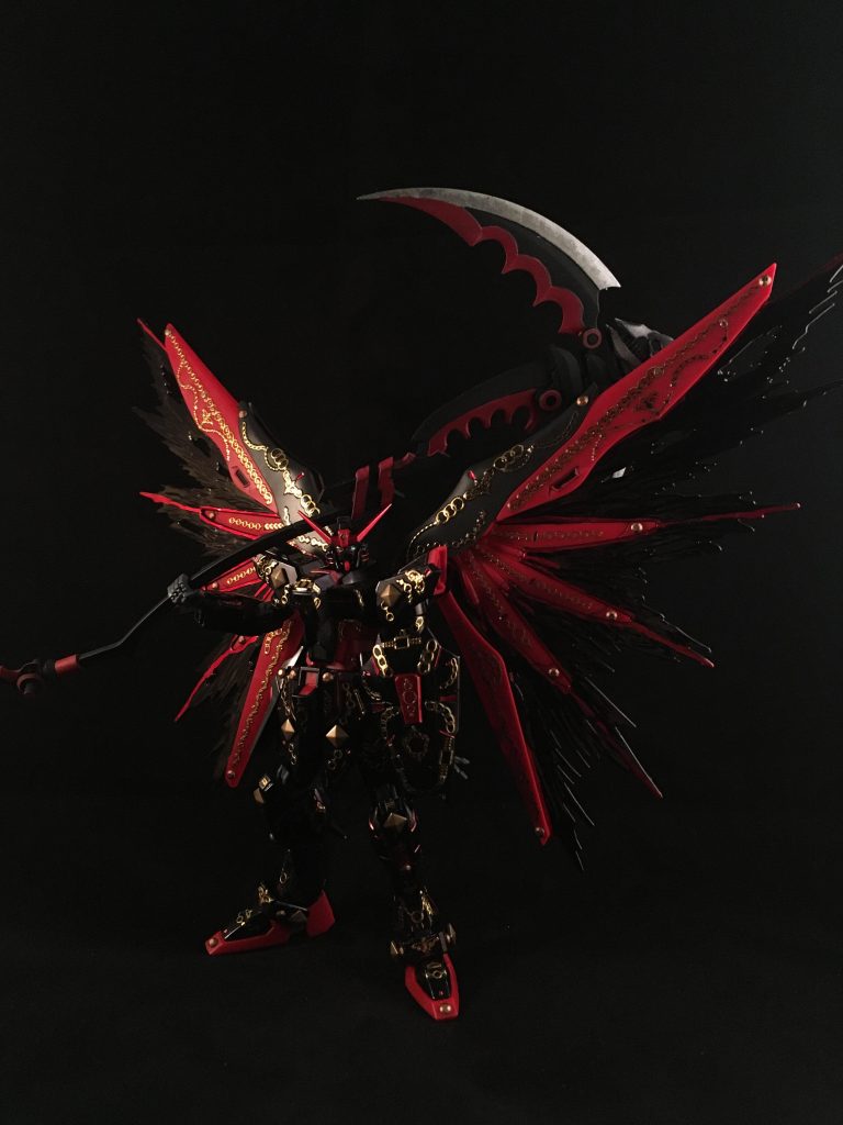 デスティニーガンダム、リペイント&デコり–8枚目/制作者:会長