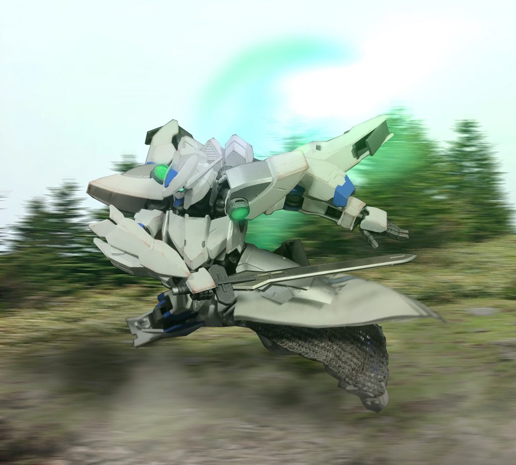 ## [ロラティオ使用イメージ]
この装備を使いこなせる聖騎士、及びクルセイダーは並の実力者ではないだろう。