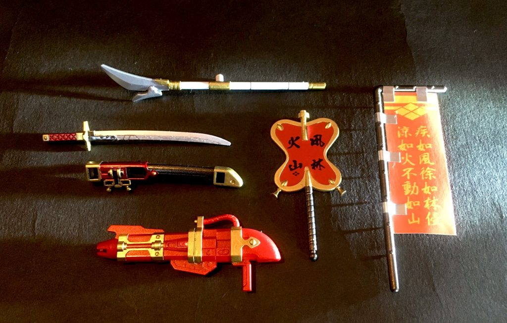 〜〜〜〜〜〜〜〜〜〜
武者列伝・烈火武者頑駄無のリデコキット、武田信玄頑駄無を製作しました。
個人的に武田騎馬軍団が好き過ぎて設定もりもりの長文を書いてしまい申し訳ありません。
ご覧頂きありがとうございます。