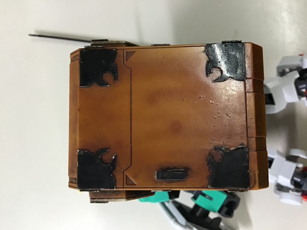 木箱風の塗装をしてみました。