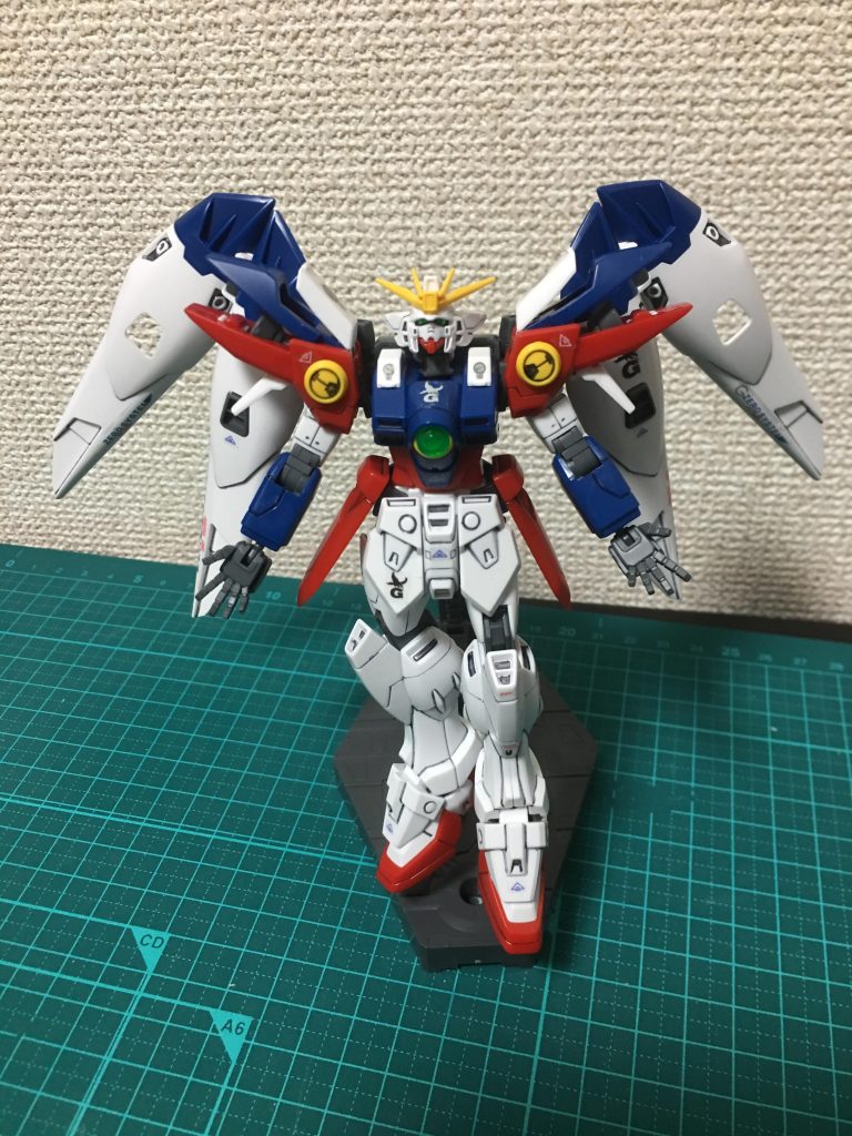 ウイングガンダムゼロ–3枚目/制作者：蒼い彗星