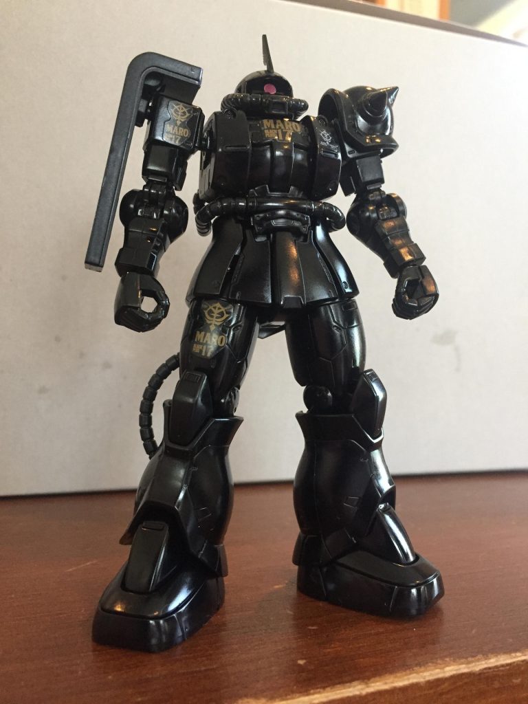 黒髪のシャア専用ザクⅡ–5枚目/制作者：ジョニー服部