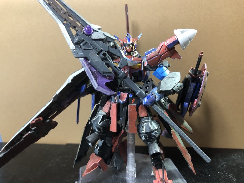 そして、左腕と主武装の変更したものです