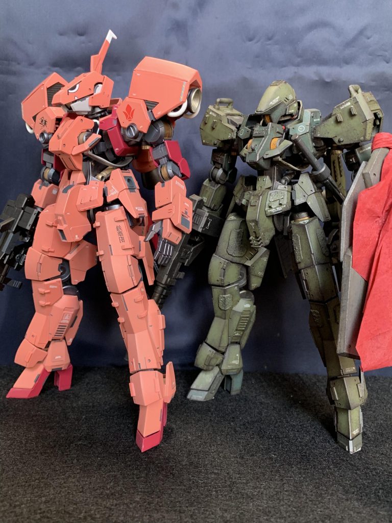 以前作ったクランク二尉仕様のグレイズと