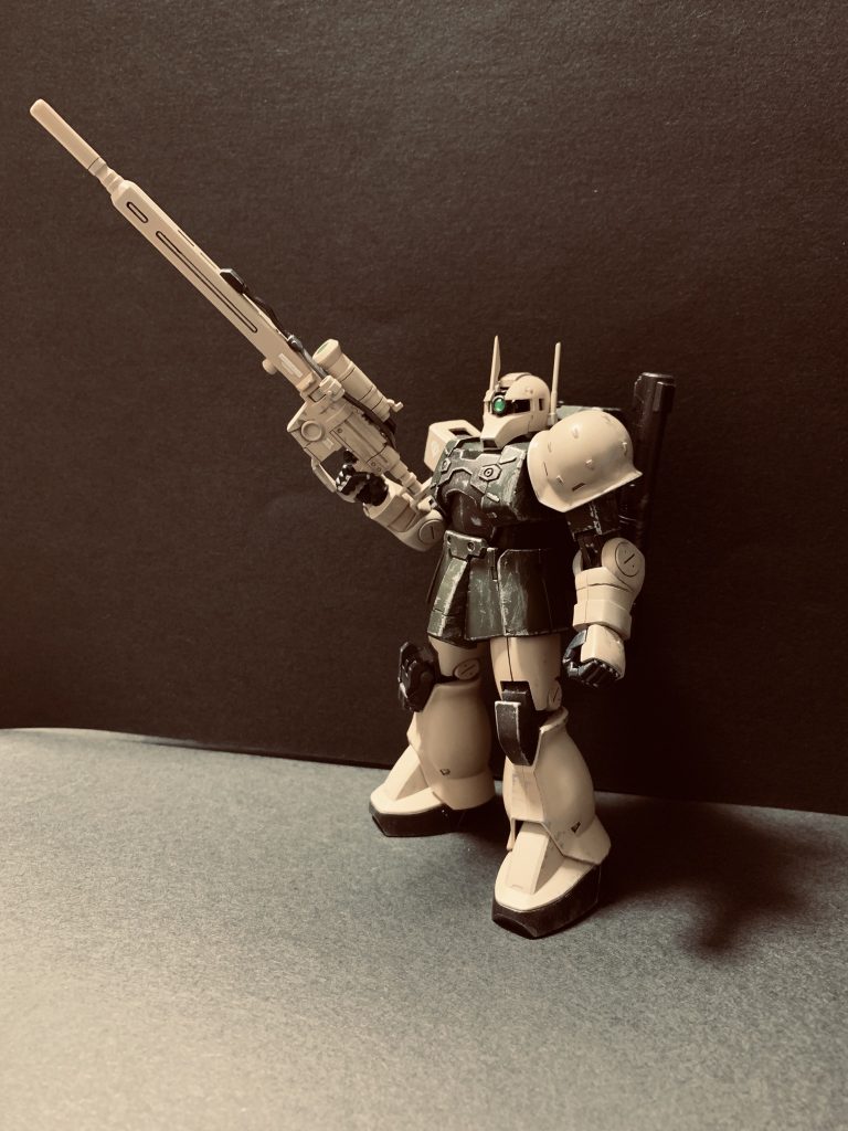 HGザクIスナイパー–3枚目/制作者：gucci@garo