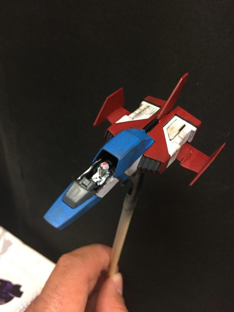 コアファイターはシタデル筆塗りです