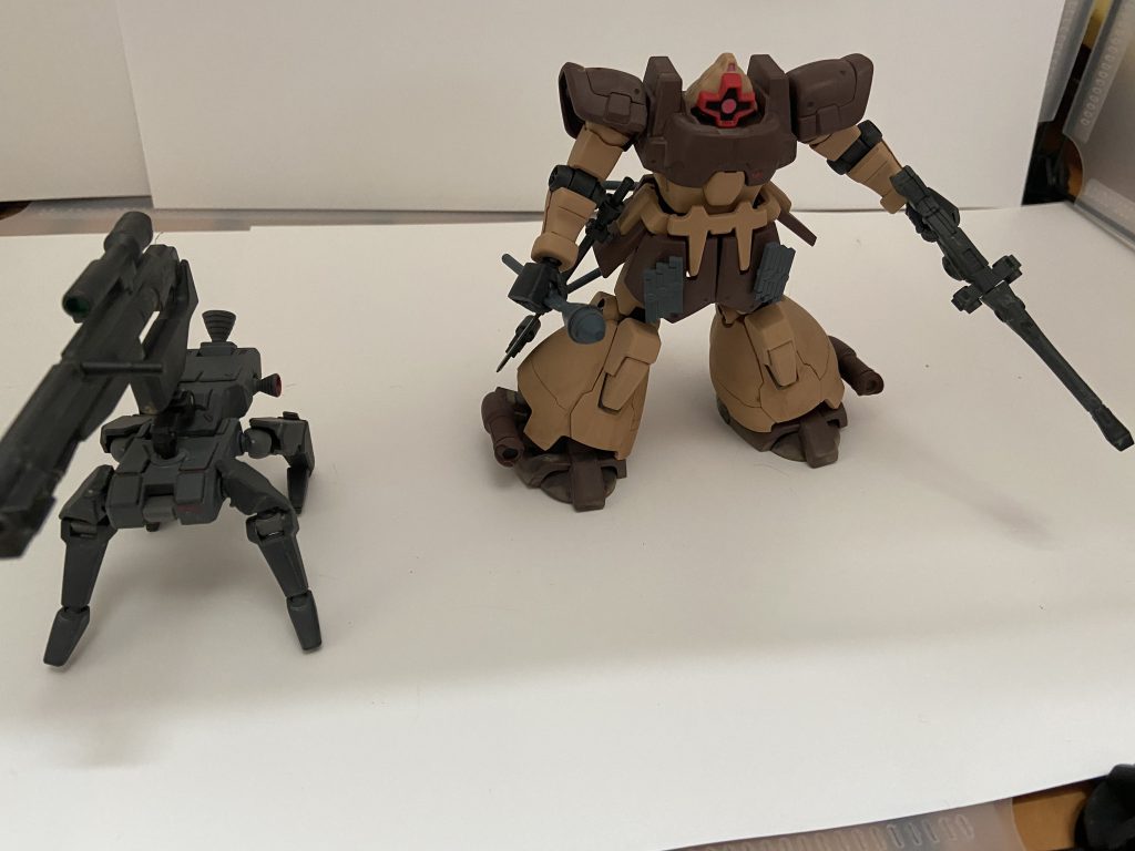 中距離戦へ切り替え