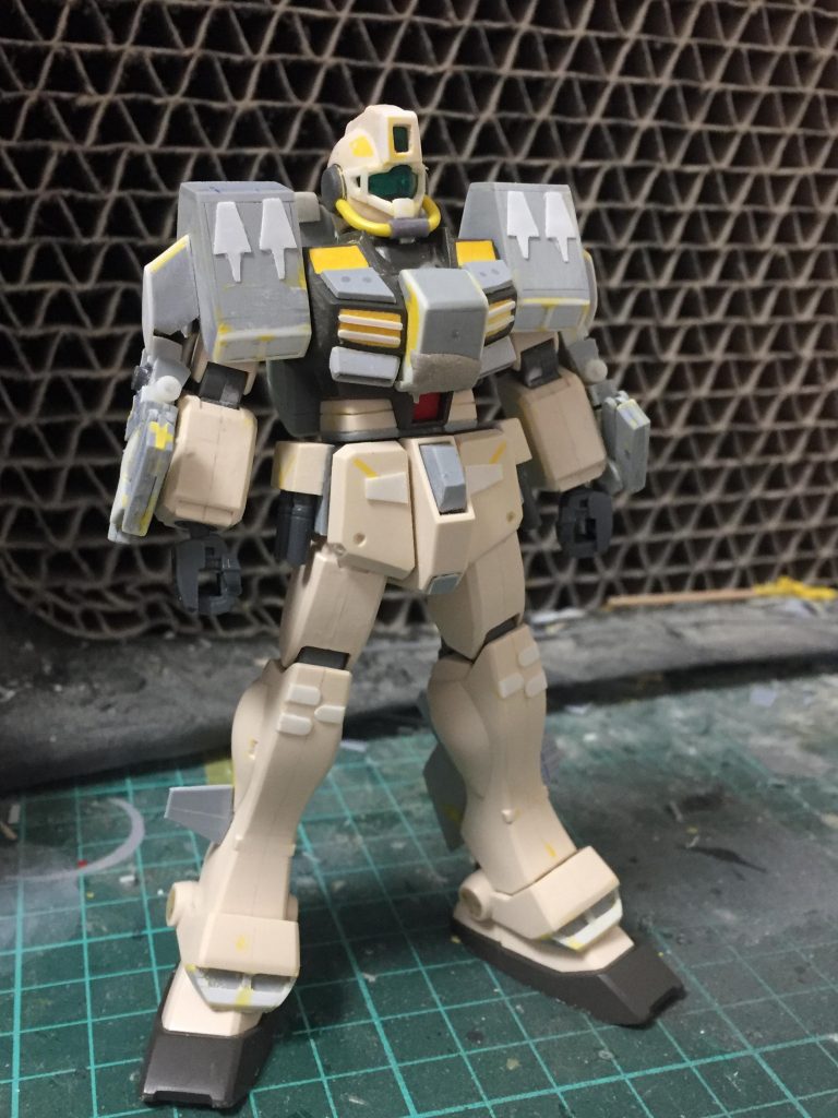 最終的に友人の監修の元様々な造形を見直して此方が大体塗装前…良い友をもったものです(*´꒳`*)
以下アピール写真の続きになります
(*`・ω・´)