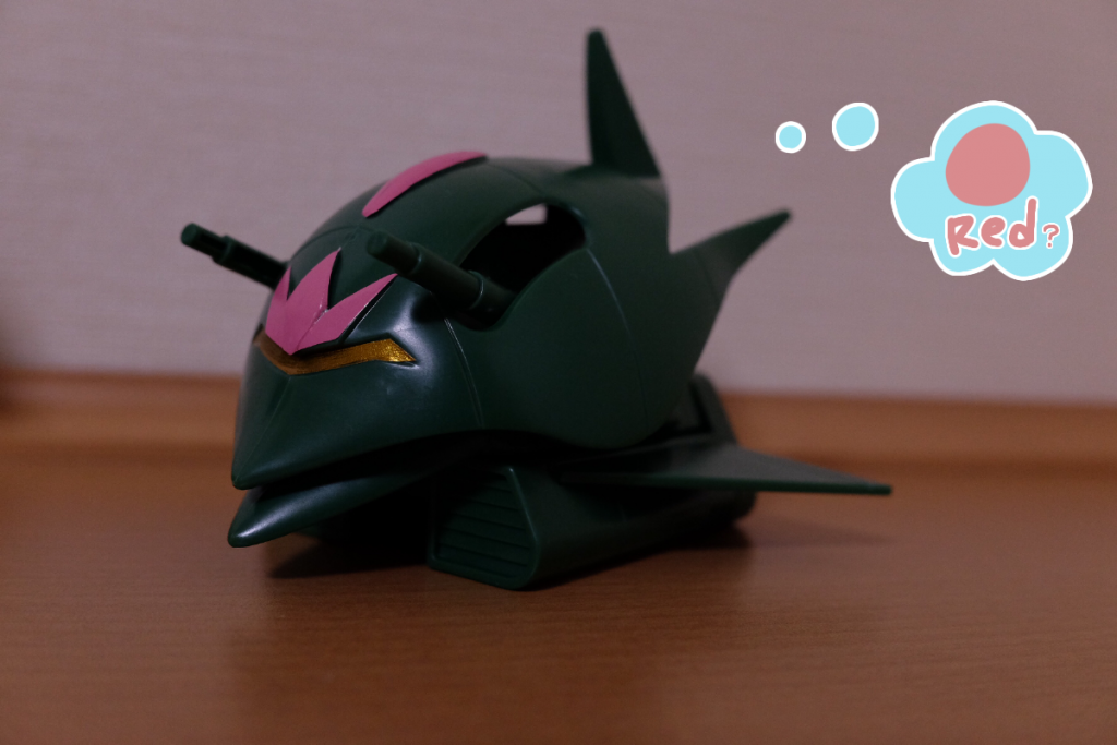 あの子：（正直、わたしは緑色より赤色が好きなんだけど……今はそれを伝えられる状況じゃないわね……）