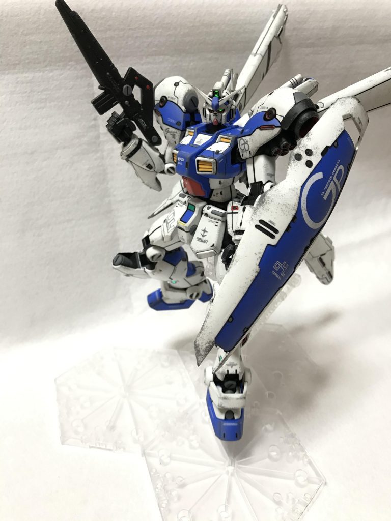 RE1/100  ガンダム試作4号機ガーベラ ウェザリング–5枚目/制作者：@gyuuuutora