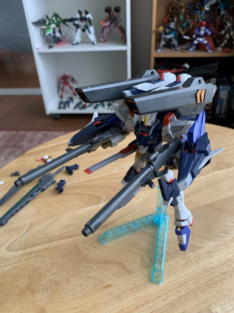 フルバースト状態です。個人的にこの形態が一番好きです。