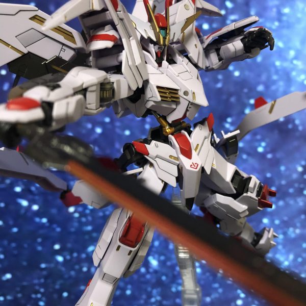【改造 全塗装】MGSD ガンダムマルコシアス 塗装済み完成品　改造ガンプラ ガンプラ】ガンダムマルコシアスの製作！後ハメ加工&全塗装