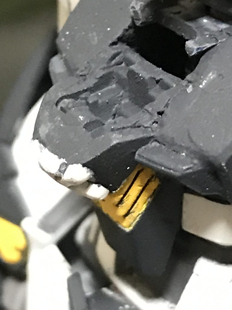 画像荒いですがコックピットです
RGオーライザーのコックピットを移植しました