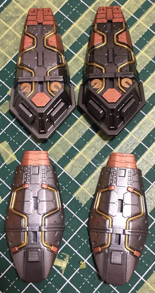 あとは他に見えないところへの塗り分けです。自分正直こういうのが一番好きです（笑）