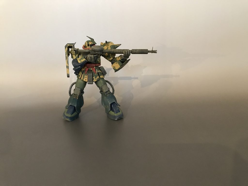 ロングマシンガンも作りました。