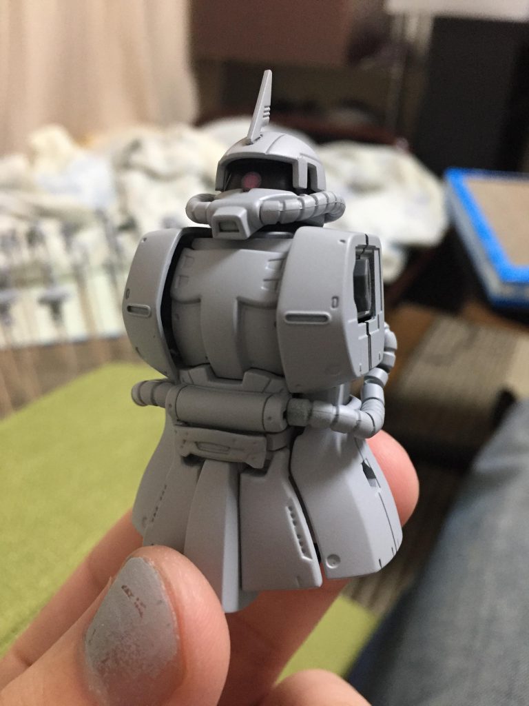 結構モールドが埋まってますね…不安なら少しずつやればいいのに、何かやりすぎちゃうんですよね…