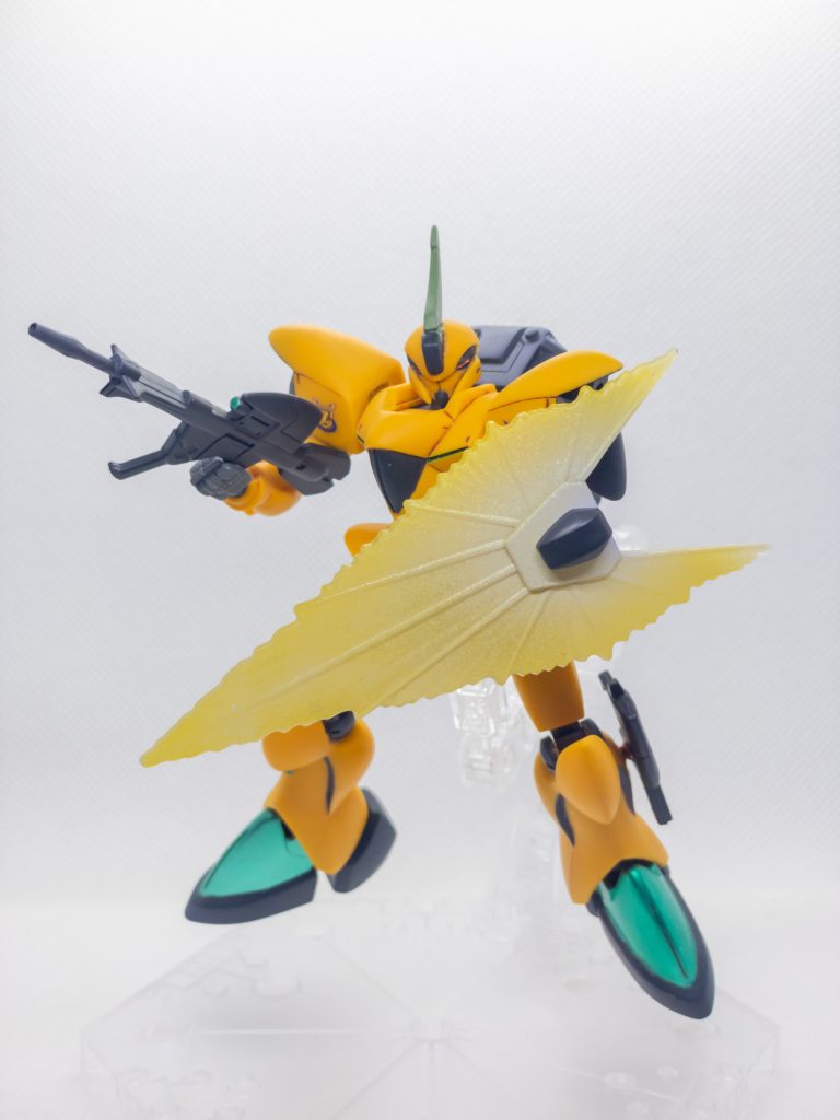 ビームシールドも設定通りにイエローに。