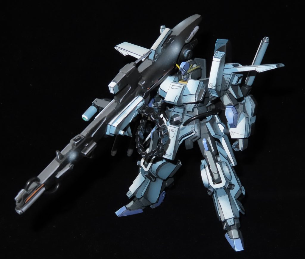 1/144 FAZZ（旧1/144フルアーマーZZ改造）–6枚目/制作者：今日