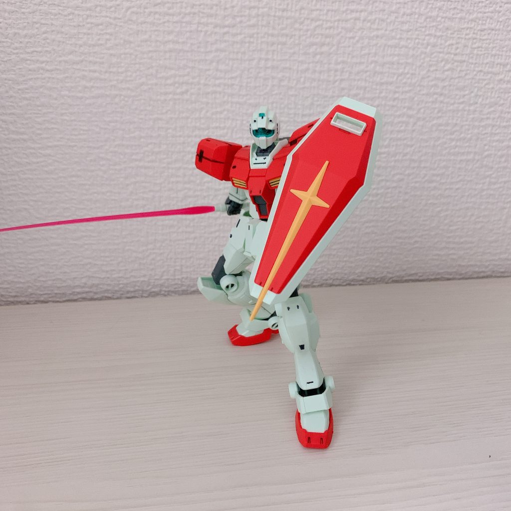 サーベルも長くてジム感ないですね笑