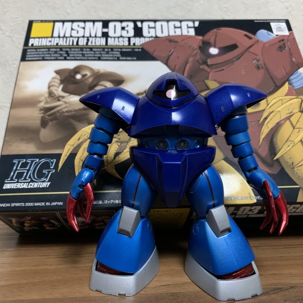 メタリック青ダルマ