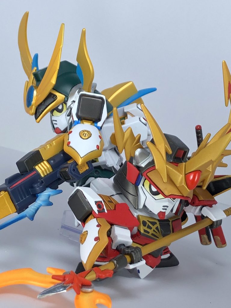 前に作った雷刃と。2人揃うといいですね！