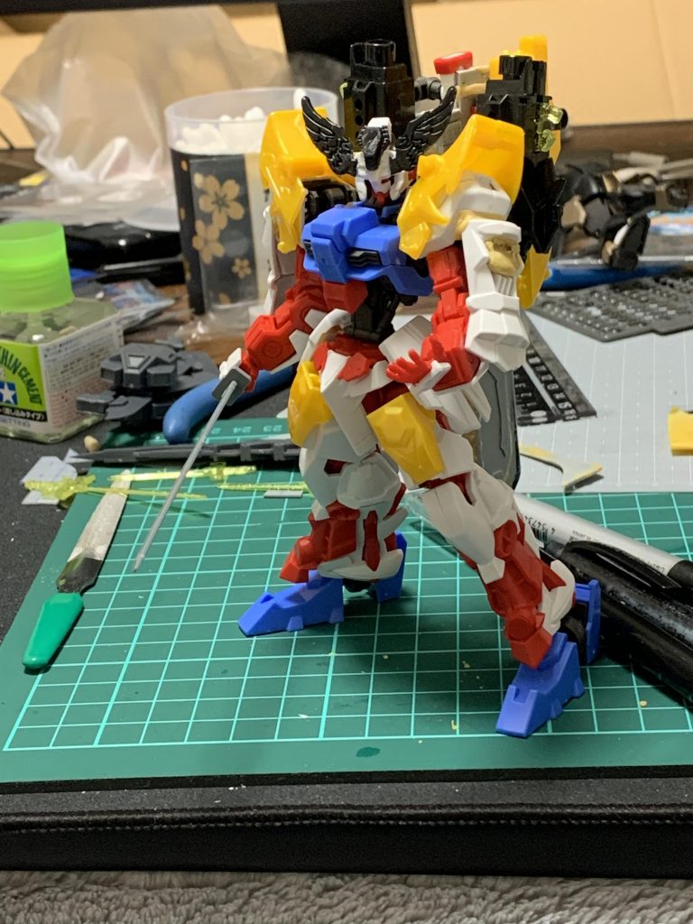 塗装前の状態です。ここまでが長かったです。