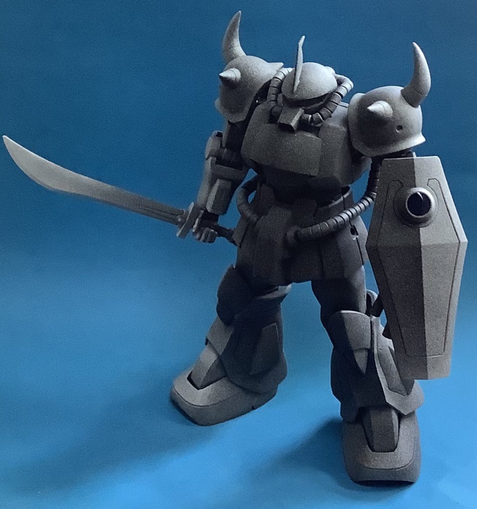 サフ吹いた状態