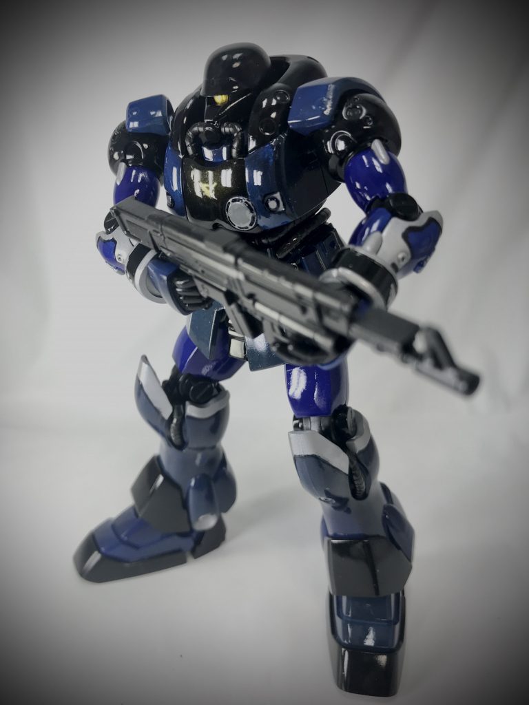 推進器、フィンを外し、飛び道具を出したところです。水陸両用はこうあるべき、というデザインですが、どうしてもネイビーシールズが頭に浮かびます。