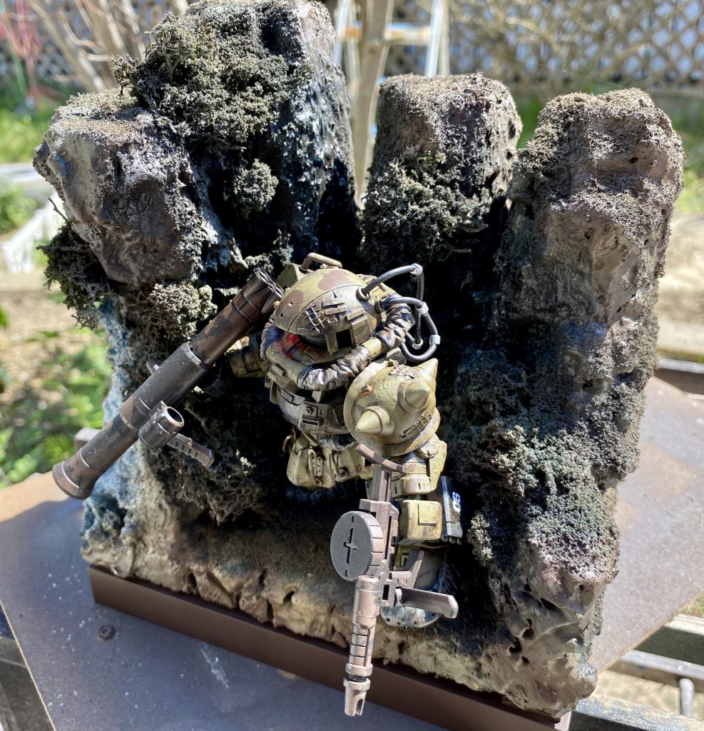 SDザクⅡ ジャブロー潜入–4枚目/制作者：H4co Y