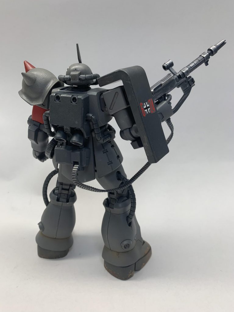 二次対戦時のドイツ戦車色を参考にかっこよく仕上げました