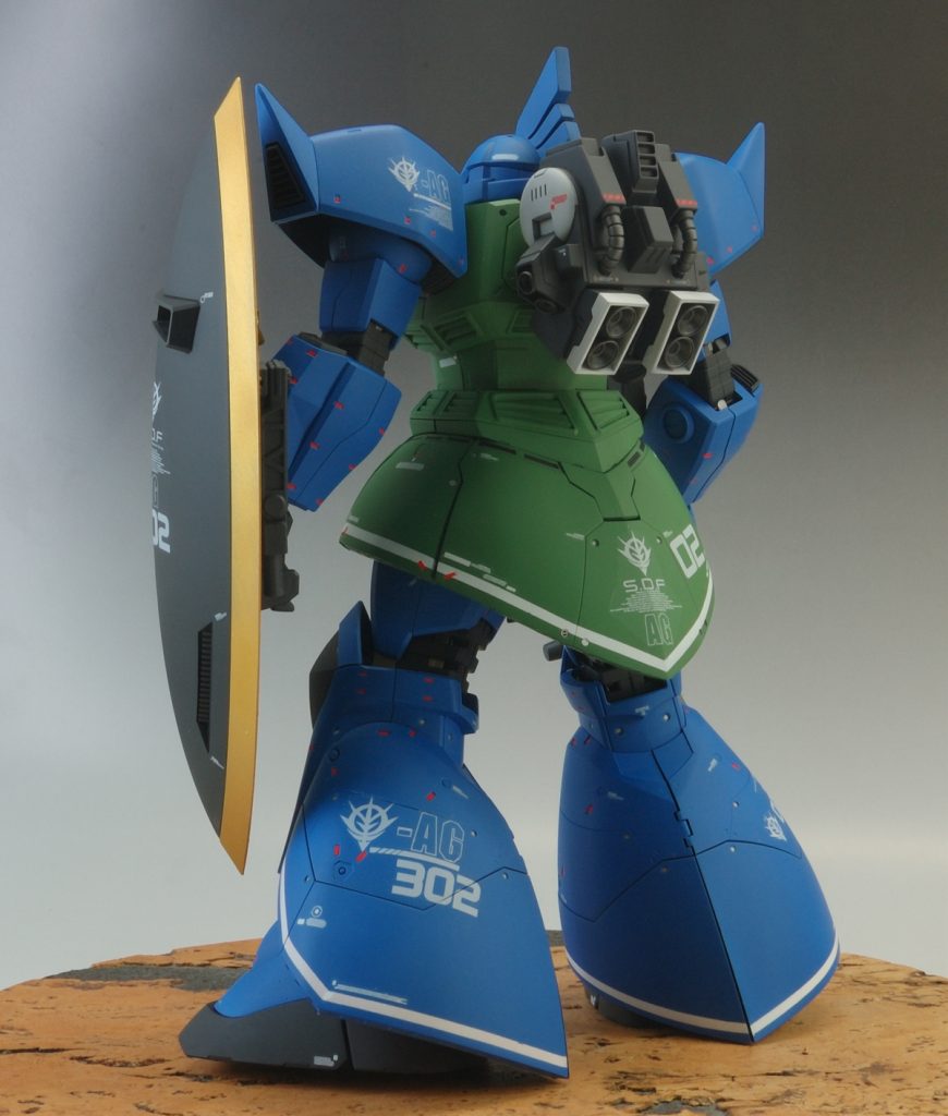 MGシャア専用ゲルググver2.0改造　アナベル・ガトー専用機–5枚目/制作者：@sary19720910
