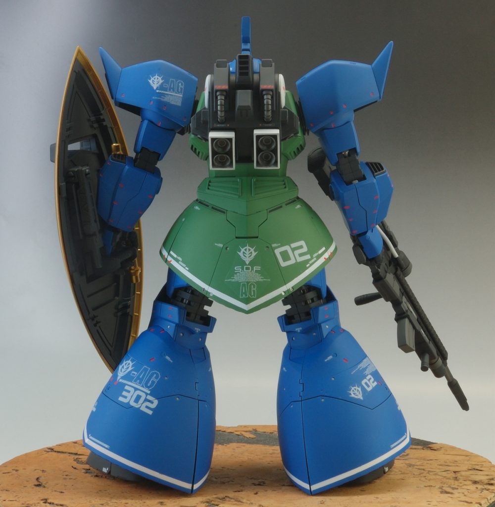 MGシャア専用ゲルググver2.0改造　アナベル・ガトー専用機–6枚目/制作者：@sary19720910