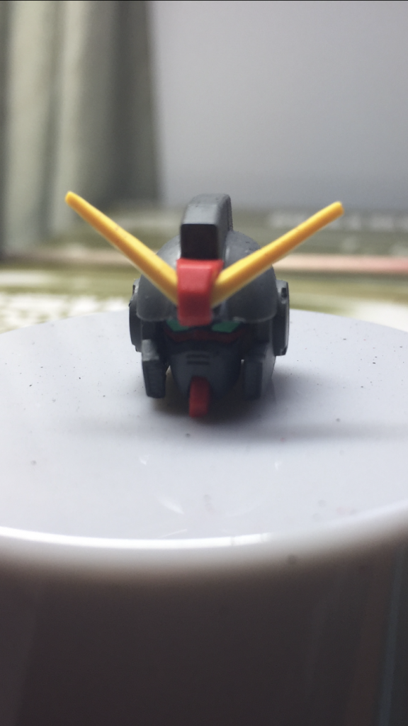 陸戦型ジムベースのガンダムヘッド