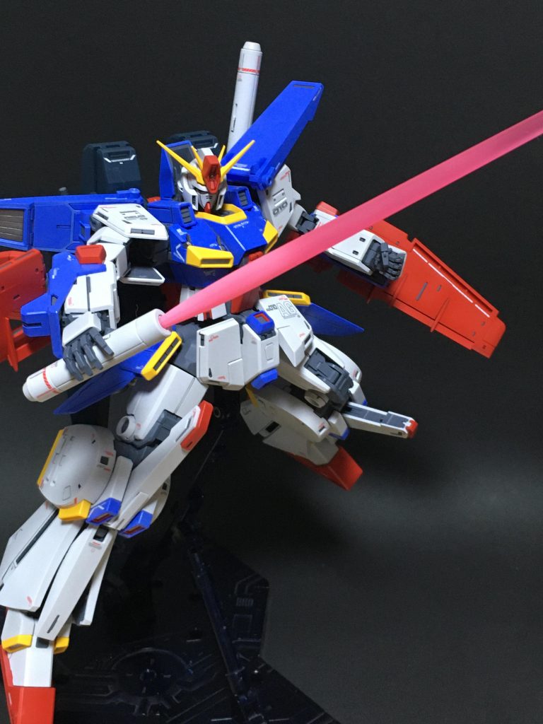 サーベルで。
PG用の流用なので大迫力ですw