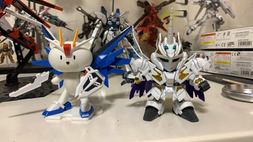 友情出演のプチーダムと共に。(パクり作品です。本家よりかなりショボいです)