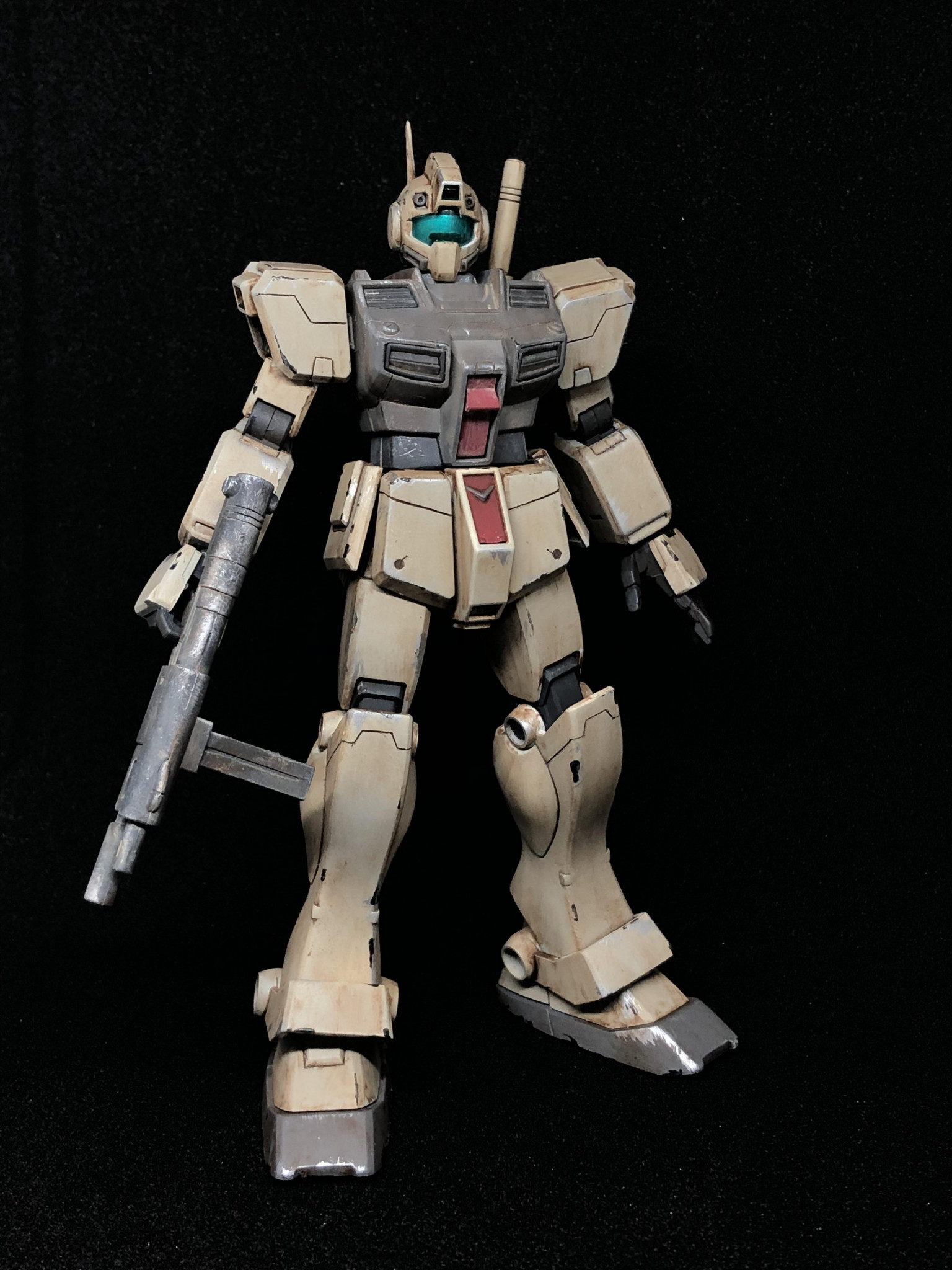 HGジム寒冷地仕様｜オズボーンさんのガンプラ作品｜GUNSTA（ガンスタ）