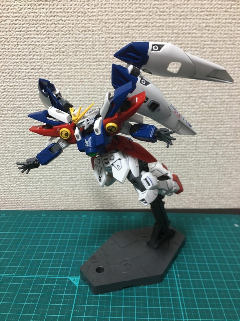 ウイングガンダムゼロ–2枚目/制作者：蒼い彗星